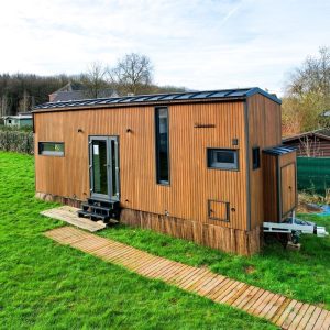 Magnifique Tiny House qualité +++ comme neuve à vendre !