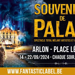 Souvenirs de Palais - Spectacle monumentale alliant artistes et vidéo mapping à Arlon