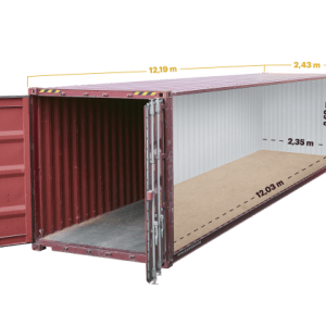 Conteneur 40 pieds high cube