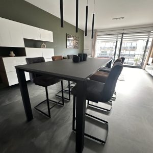 Table haute + 6 chaises