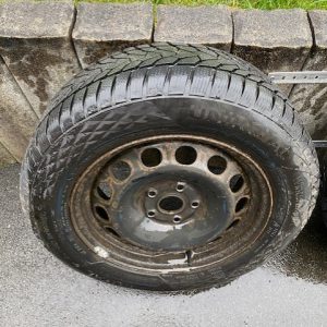 Pneus hiver sur jante