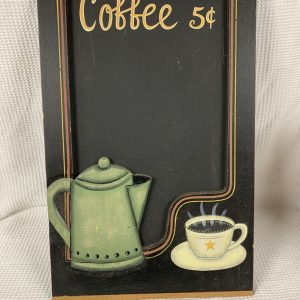 Cadre tableau noir Coffee café