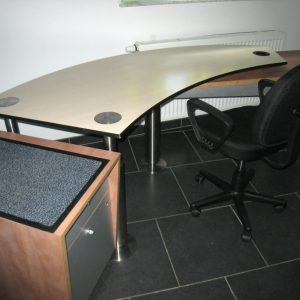 Bureaux avec meuble tiroirs rangement