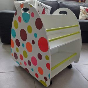 Bibliothèque à roulettes Oxybul