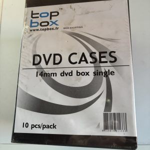 40 Boitiers pour DVD, Blu-ray, cd