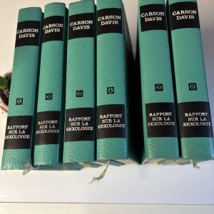 6 livres rapport sur la sexologie