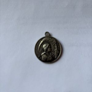 Médaille religieuse Jeanne D'arc et Pape X