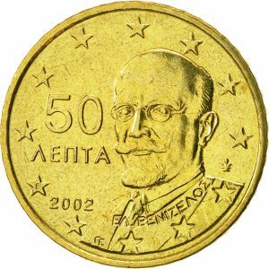 50 euro cent Grèce 2002