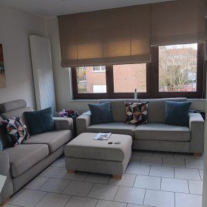 Salon 2 divans + pouf