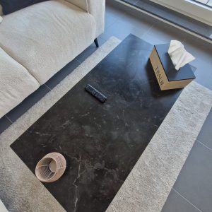 Table de Salon - Faux Marbre