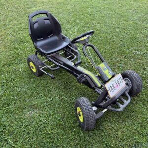 Go-kart à pédales enfant – solide avec pneus gonflables