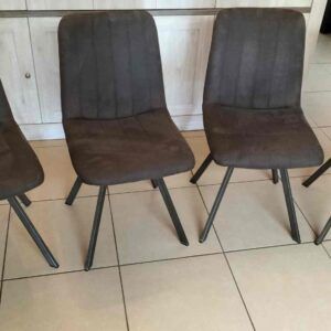 4 chaises Antracite