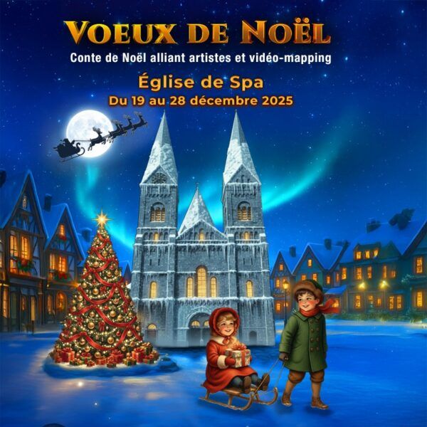 Vœux de Noël – Conte monumental dans l’église de Spa – Image 2