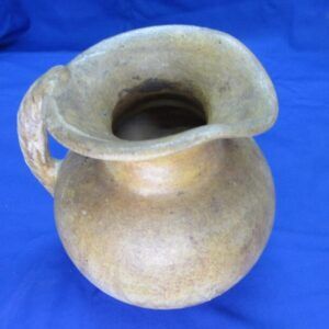 cruche Grès de Bouffioulx signée Edgard Aubry