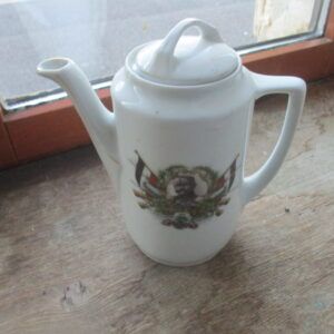 cafetière patriotique allemande HIDENBURG WW1