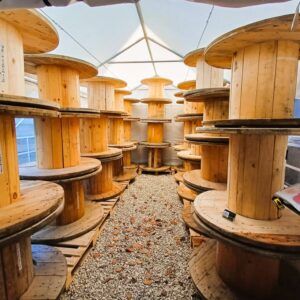 💥Déstockage touret de câble en bois💥