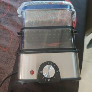 Déshydrateur alimentaire et cuiseur vapeur 3-en-1