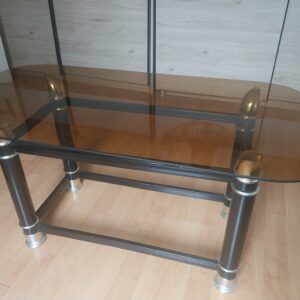 Table en verre