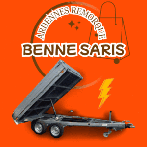 👉👉👉REMORQUE BENNE - SARIS - POMPE ELECTRIQUE 👈👈👈