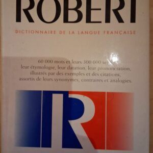 Le Petit Robert dictionnaire français