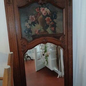 Trumeau Peinture à l'huile Couture