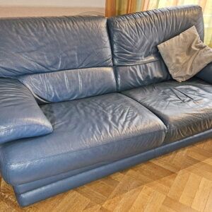 Ensemble de 2 canapés en cuir