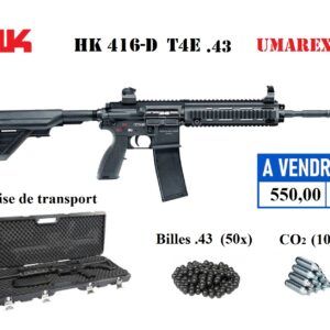 Réplique HK416D T4E .43 - CO2- Umarex Airsoft