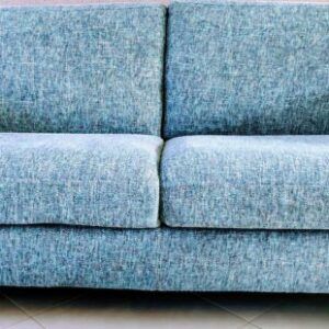 Fauteuil en tissu 2 places + Fauteuil en tissu relax électrique