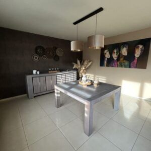 Salle à manger en bois massif