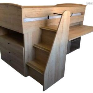 Lit enfant - Lit mezzanine hauteur moyenne très agréable