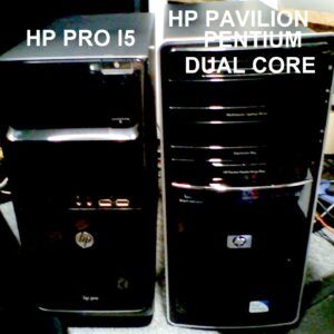 VENTE 2 PC TOURS HP PRÊTES A L' EMPLOI - 90€ LES 2 !!!