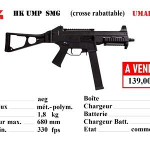 Réplique d'airsoft HK UMP SMG Umarex