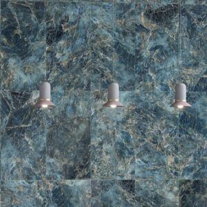 Carrelage de sol Atlantic Stone Bleu effet marbre