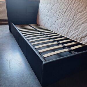 1 lit une personne avec matelat neuf 23 cm