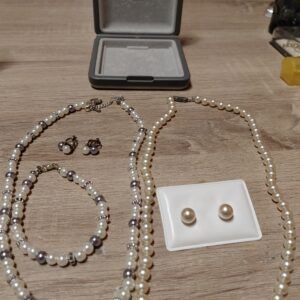 Lot 2 Parures Perles Fantaisie
