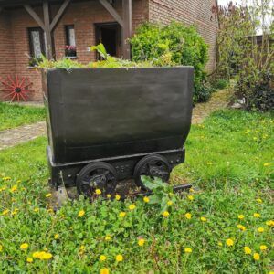 Wagonnet de mine authentique