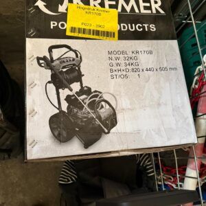 Nettoyeur haute pression170b marque Kremer