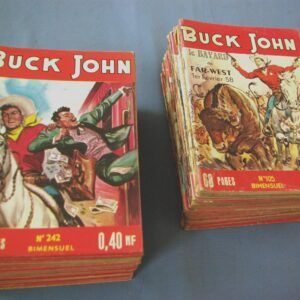 Beau lot BD petits formats Buck John Imperia
