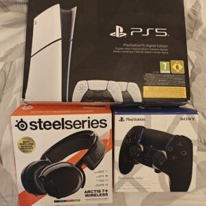 Ps5 slim digital avec accessoires