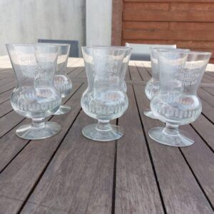 6 verres Scotch Gordon's