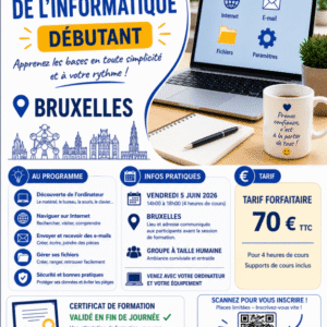 Cours formation informatique