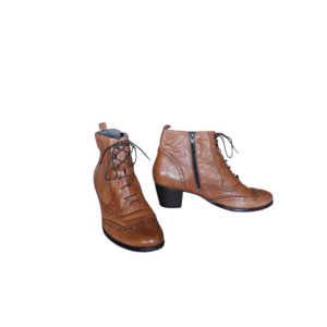 Bottines à talons marque Miavia pointure 41 couleur camel