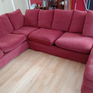 Divan 8 places convertible avec meridienne (IKEA)