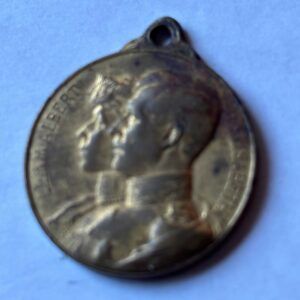 Médaille du Roi Albert 1er et de la Reine Elisabeth.
