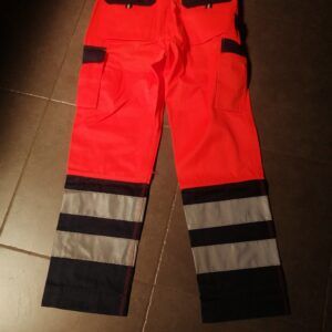 pantalon de travail orange dassy