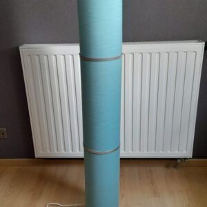 Lampadaire bleu 138 cm