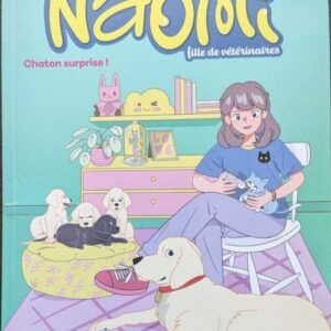 Livre pour enfants NAOMI fille de vétérinqires