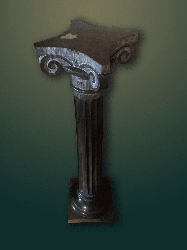 Colonne en marbre et pierre noire – Image 3
