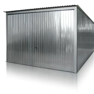 Garage en tôle simple 3×5 m Monopente Galvanisé