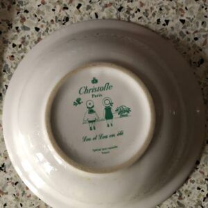 Assiette creuse Christofle
